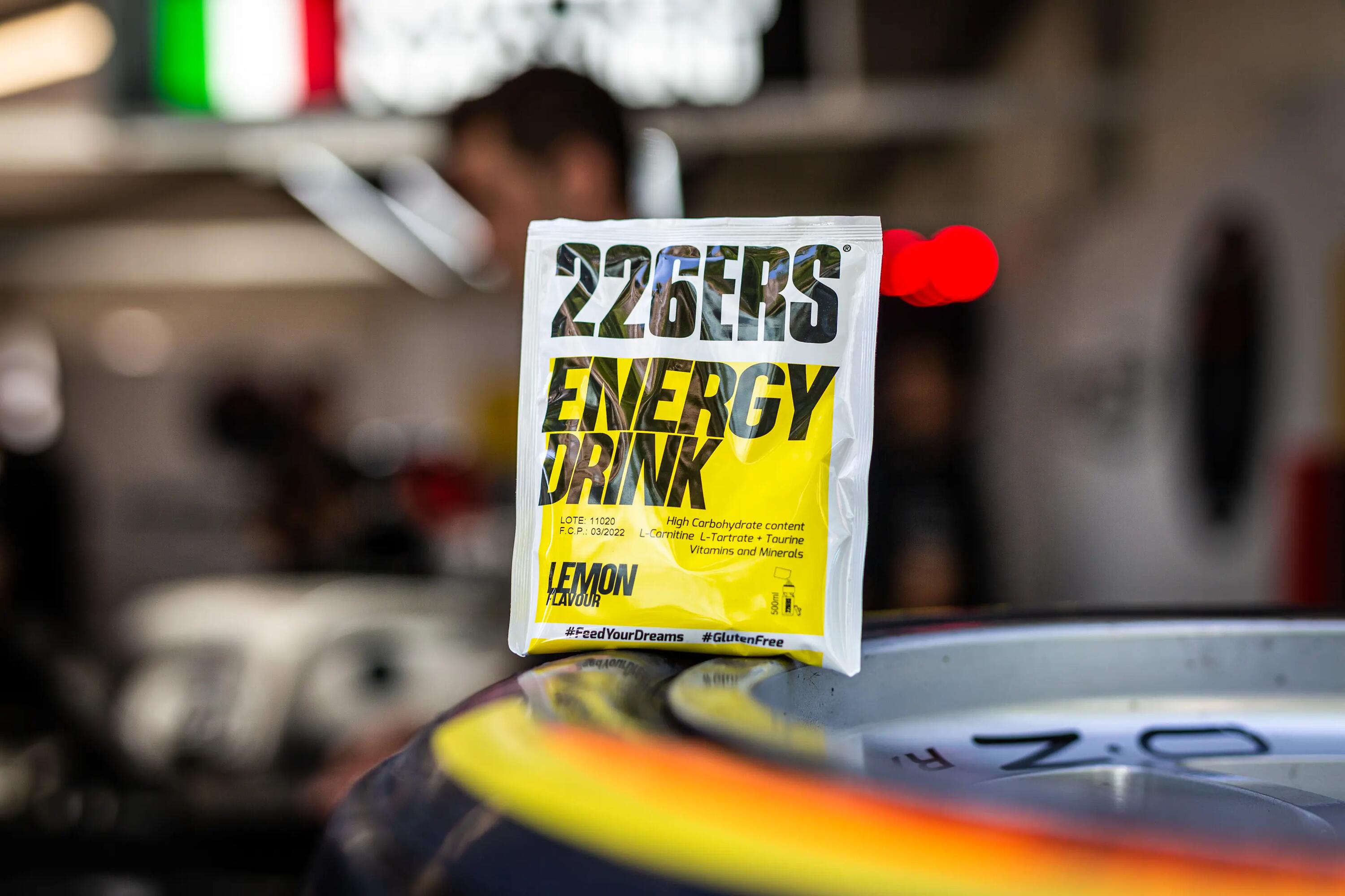 ENERGY DRINK 15x50g Monodose LEMON 3/6