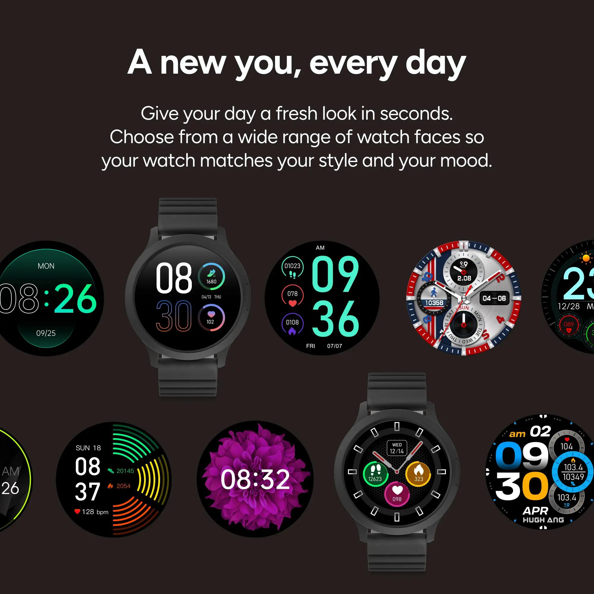 Montre connectée KSIX Core 3 GO, écran AMOLED 1,32" 12/13
