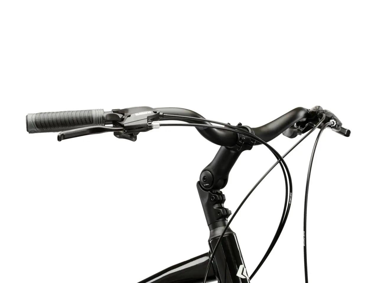 Rower trekkingowy KROSS Trans 3.0 M L (21") 28" 24 biegi, tarczowe, czarny 3/7