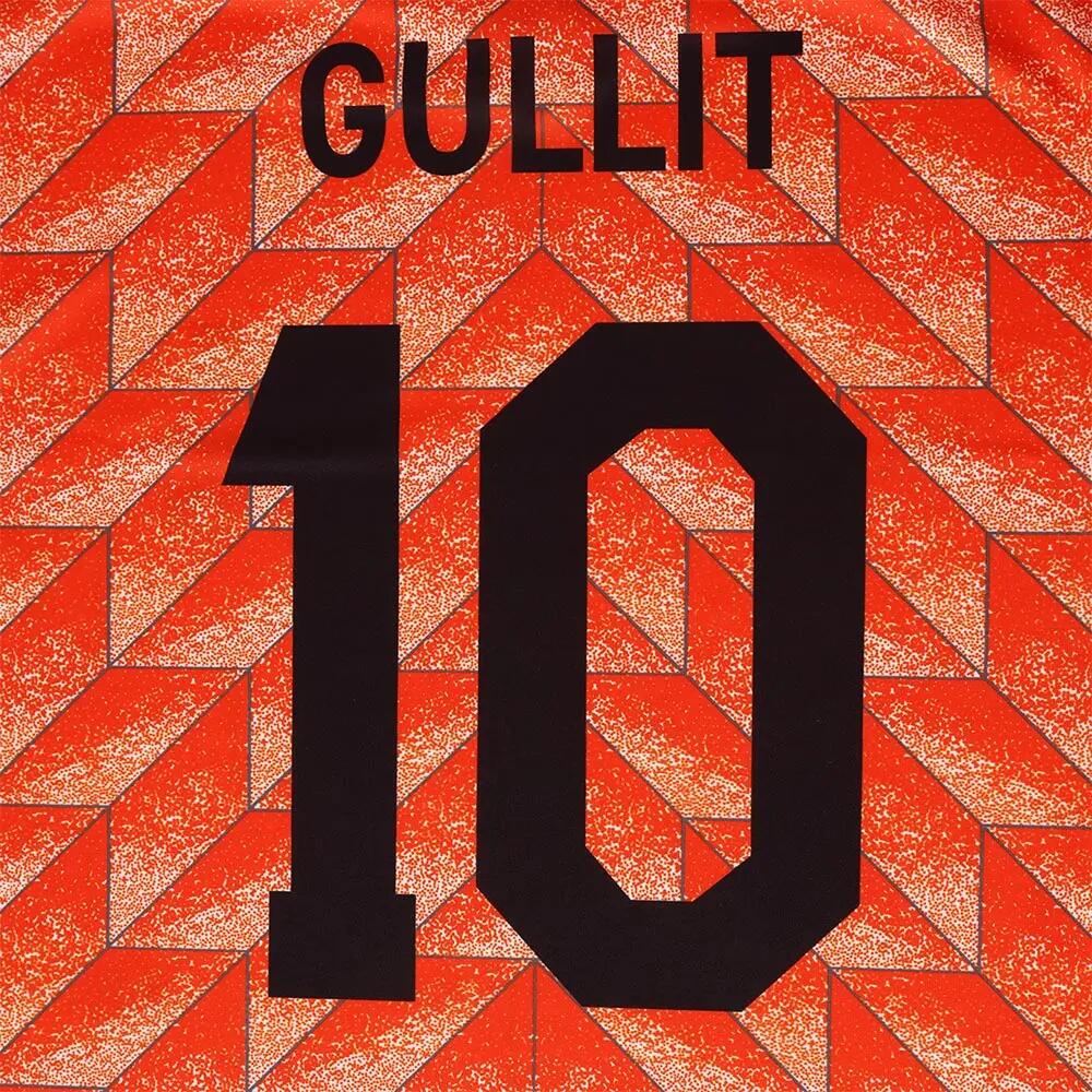 EK 88 Voetbalshirt Gullit - Nederlands Elftal - Oranje - Kind en Volwassenen 4/5