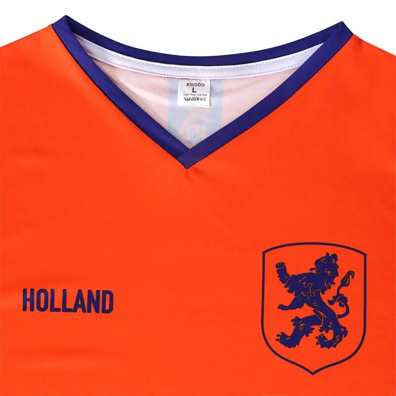 Nederlands Elftal Voetbalshirt Thuis - Oranje - EK 2024 - Kind en Volwassenen 3/4