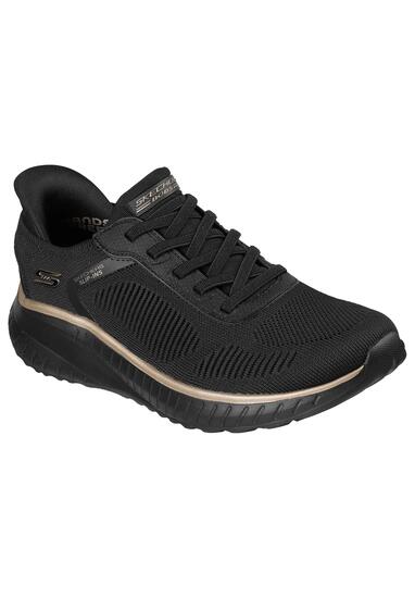 Skechers Bobs sqaud Chaos CURRENT MUSE Damen Black Rose Gold