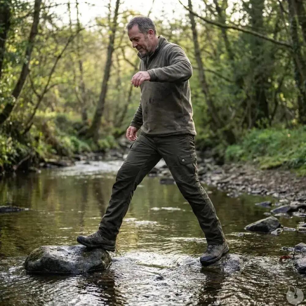 Pantalon De Chasse Chaud Treeland Vert 3/5