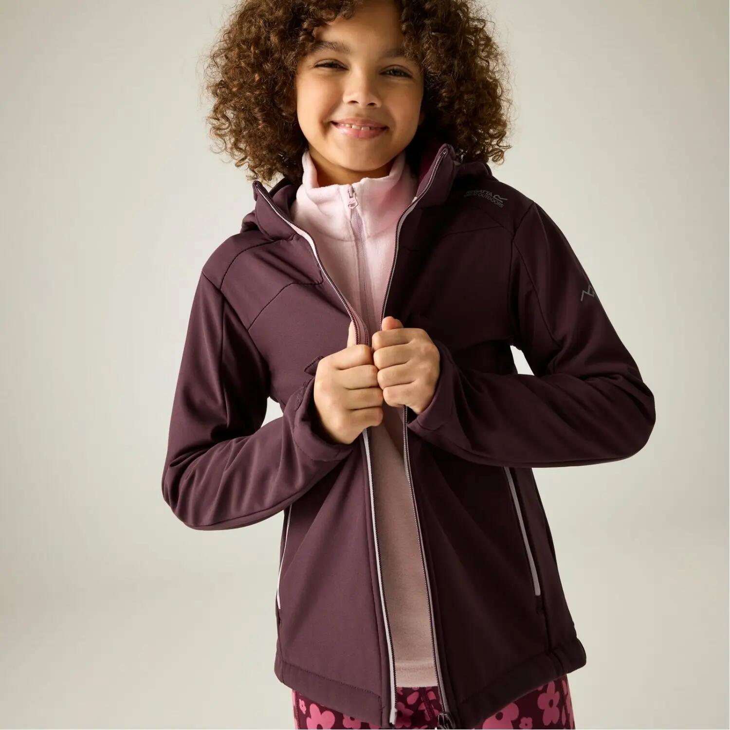 Giacca softshell Haydenbury per bambini 2/5
