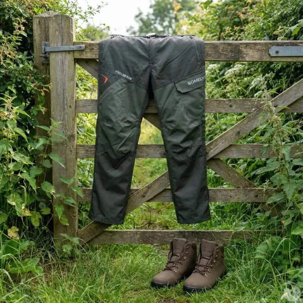Fuseau de chasse anti-ronces Somlys® EVO vert avec membrane SL-TX 5/5