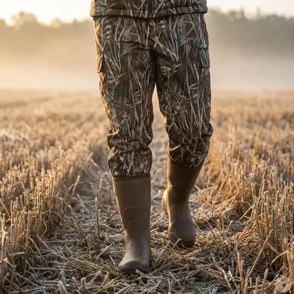 Pantalon De Chasse Chaud Treeland Camo Roseaux 4/5