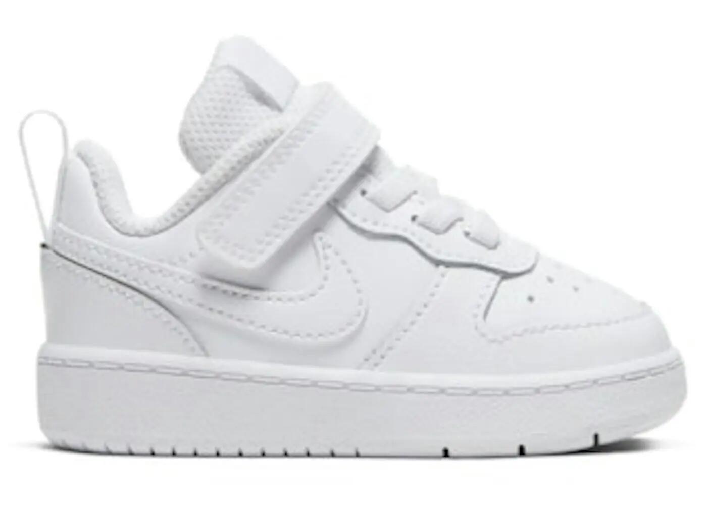 Scarpe - Walking - Bambini - Velcro Pelle - Court Borough Low 2 - Bianco 2/2