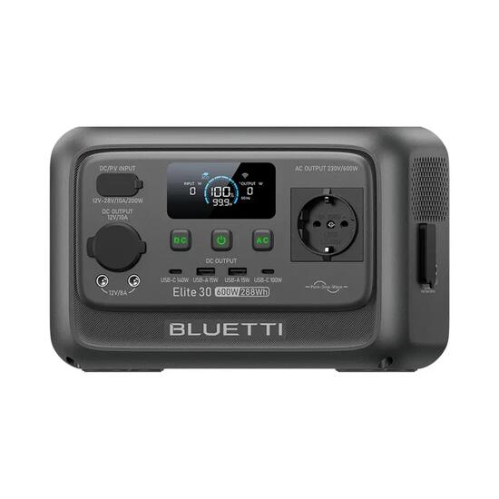 Elite 30 V2 288Wh BLUETTI Portable Solar Generator for Outdoor, Campers, Home