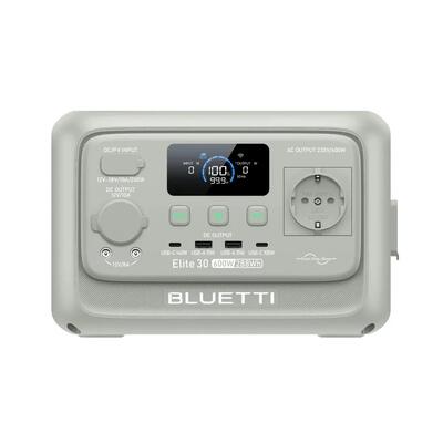 Elite 30 v2 bluetti draagbare powerstation 288wh generator voor camping,roadtrip
