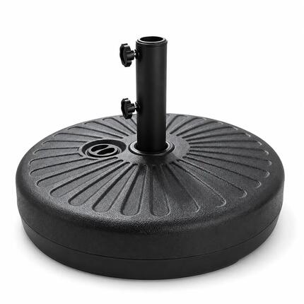 Base Para Sombrilla Rellenable 22 L Con Soporte Central