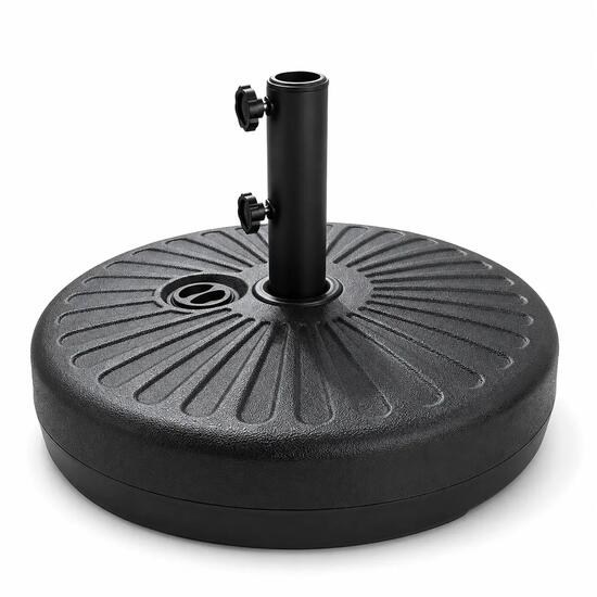 Base Para Sombrilla Rellenable 22 L Con Soporte Central