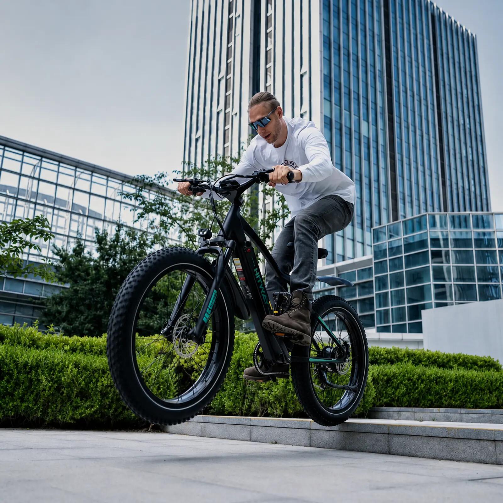 Elektrische fiets 26x4.0, Samsung 48V 15Ah, koppelsensor, APP, BK9S 8/9