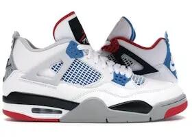 Scarpe - Sport - Uomo - Jordan 4 What The - Bianco/Rosso 3/3