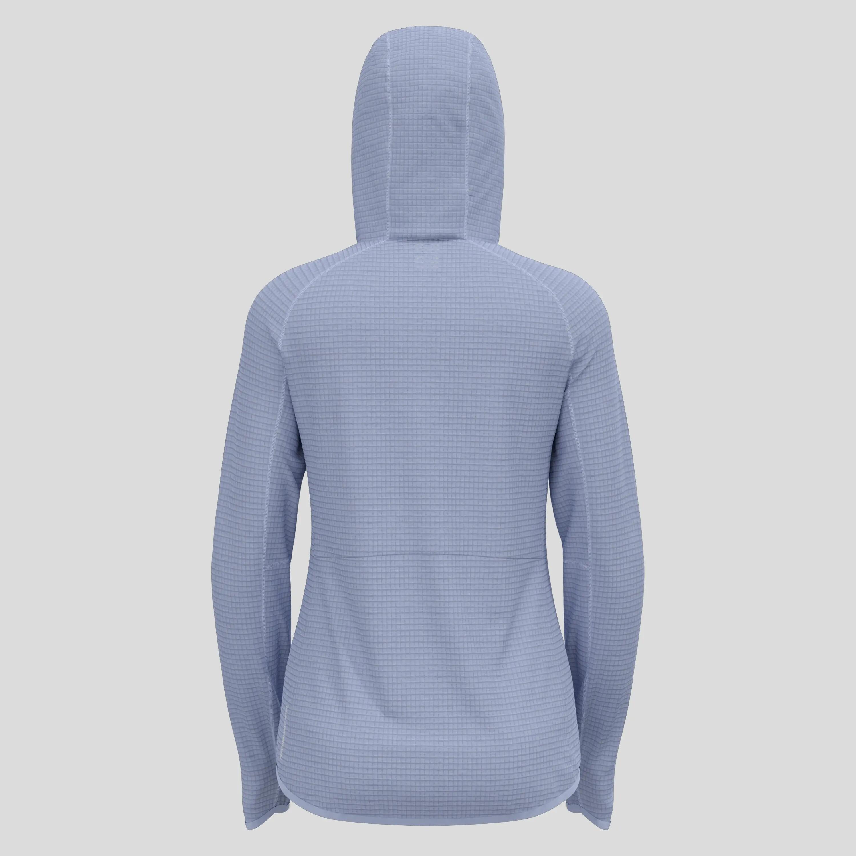Polaire à Capuche Femme Odlo Ascent Bleu/Gris 8/8