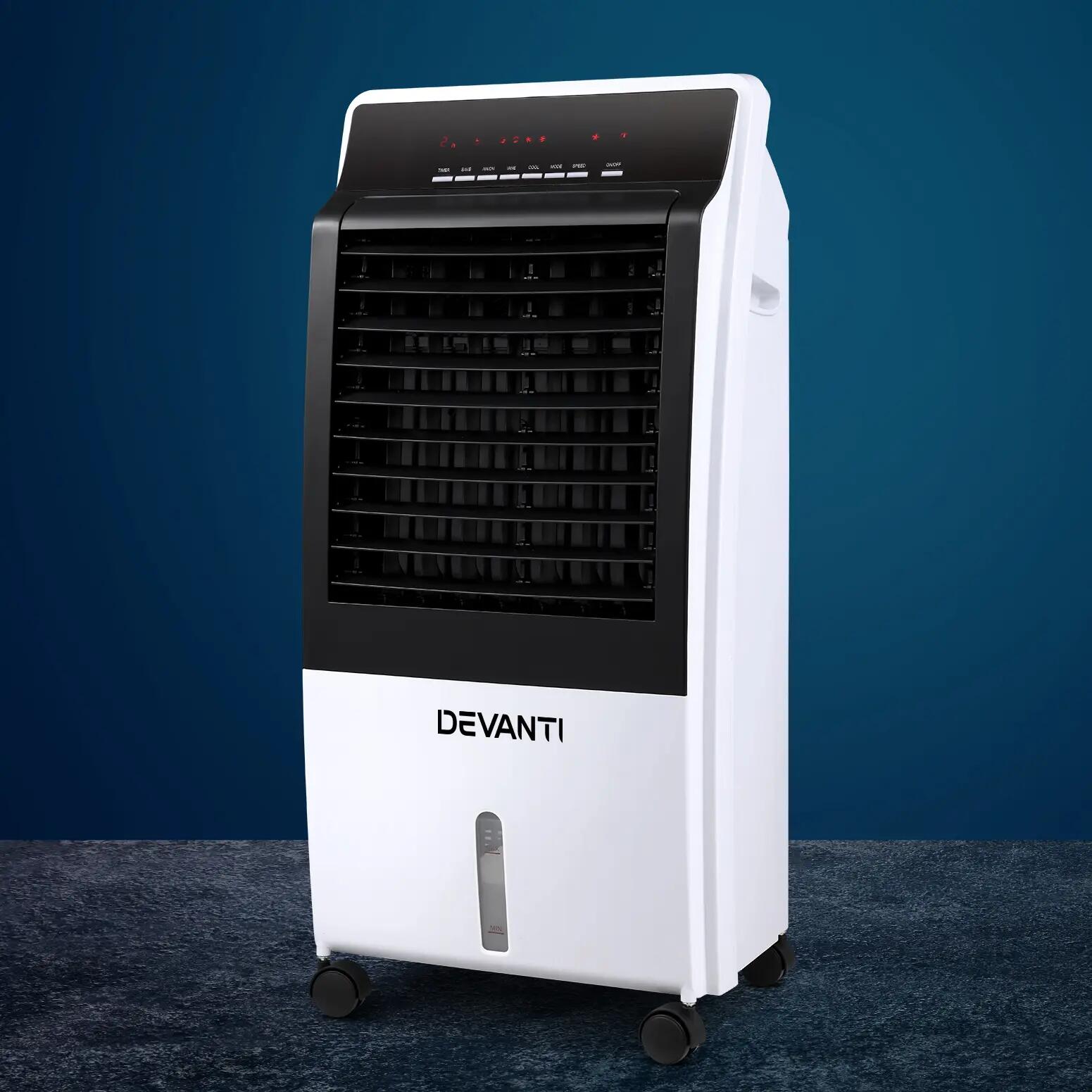 Devanti Evaporative Air Cooler Fan Conditioner 8L