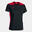 Maillot manches courtes Femme Joma Championship vi noir rouge