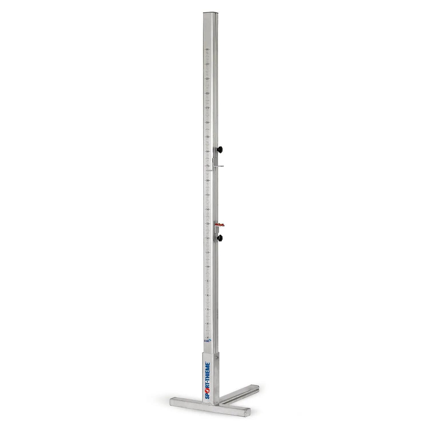 Hochsprungständer Weltklasse Alu natur 2,5 m, DIN 7909 Leichtathletik Unisex 1/3