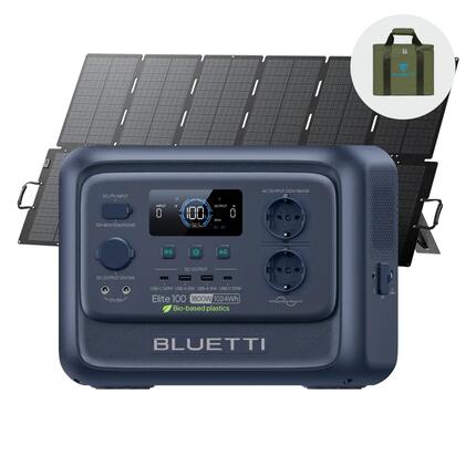 Elite 100 V2 + 500W, BLUETTI przenośna stacja 1024Wh na biwak i awarie prądu