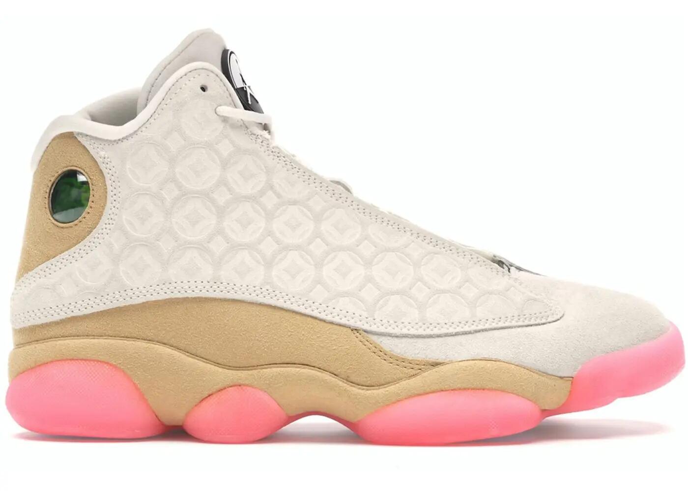 scarpe - basket - uomo - retrò Jordan 13 - nero/oro/rosa 1/3