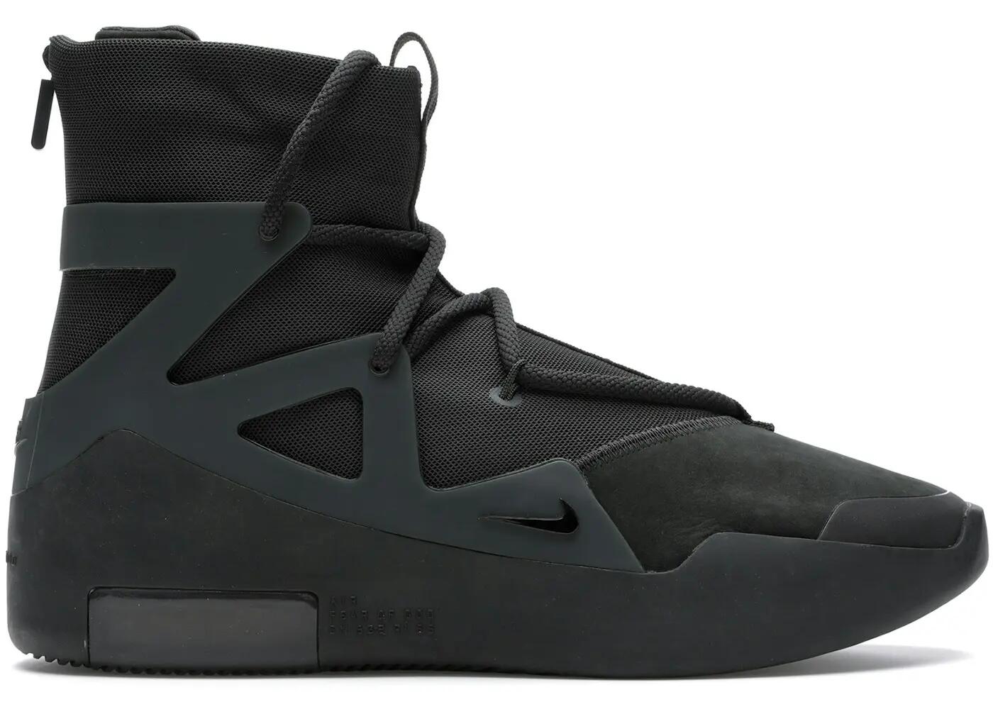 Zapatillas - Baloncesto - Unisex - Ante, Soporte - Air Fear Of God 1 - Negro 2/4