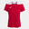T-shirt manga curta Mulher Joma Championship vi vermelho branco