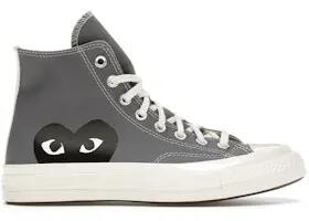 Converse Chuck Taylor All Star 70 Hi Comme des Garçons PLAY Grey 3/3