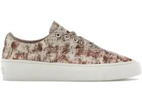 Chaussures - marche - homme - skid-grip - blanc/marron 3/3