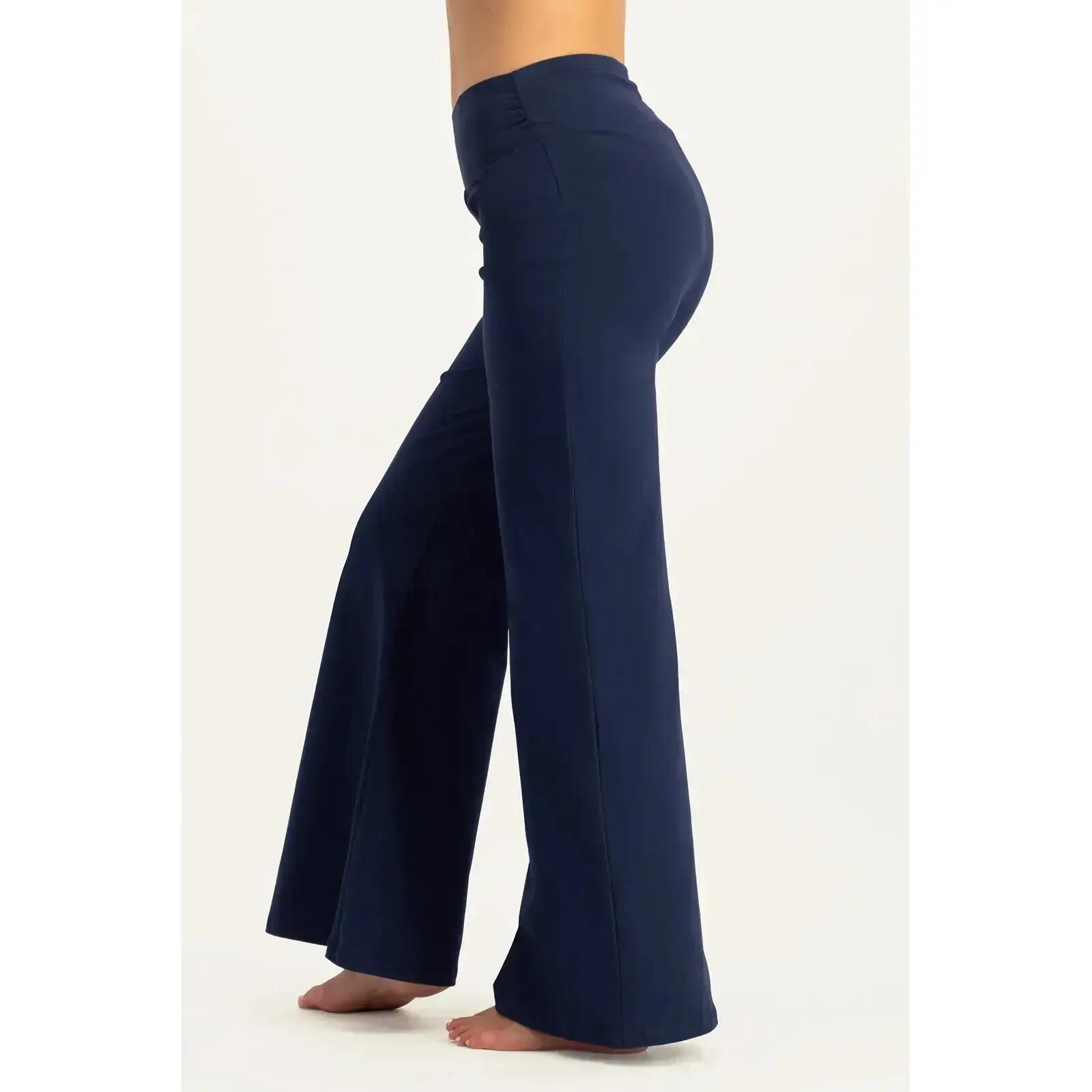Pantalon de Yoga  tendance à coupe ample Maeve - Blue Minuit 6/6
