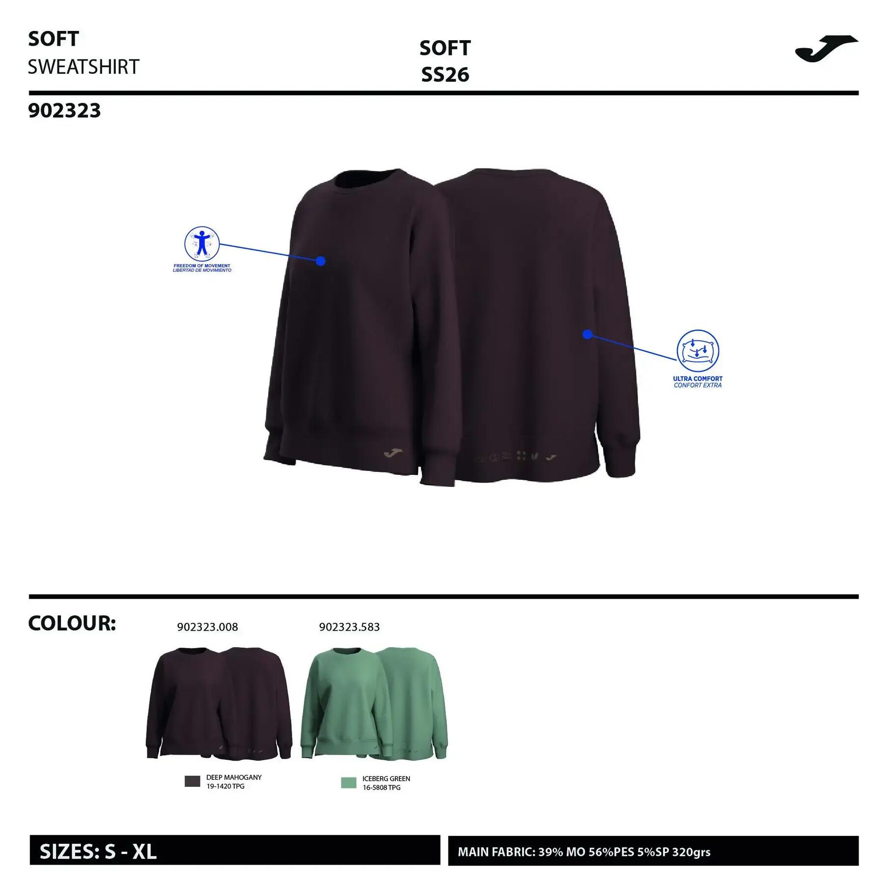 Sweater Joma model 902323.100 voor unisex jongens 6/6