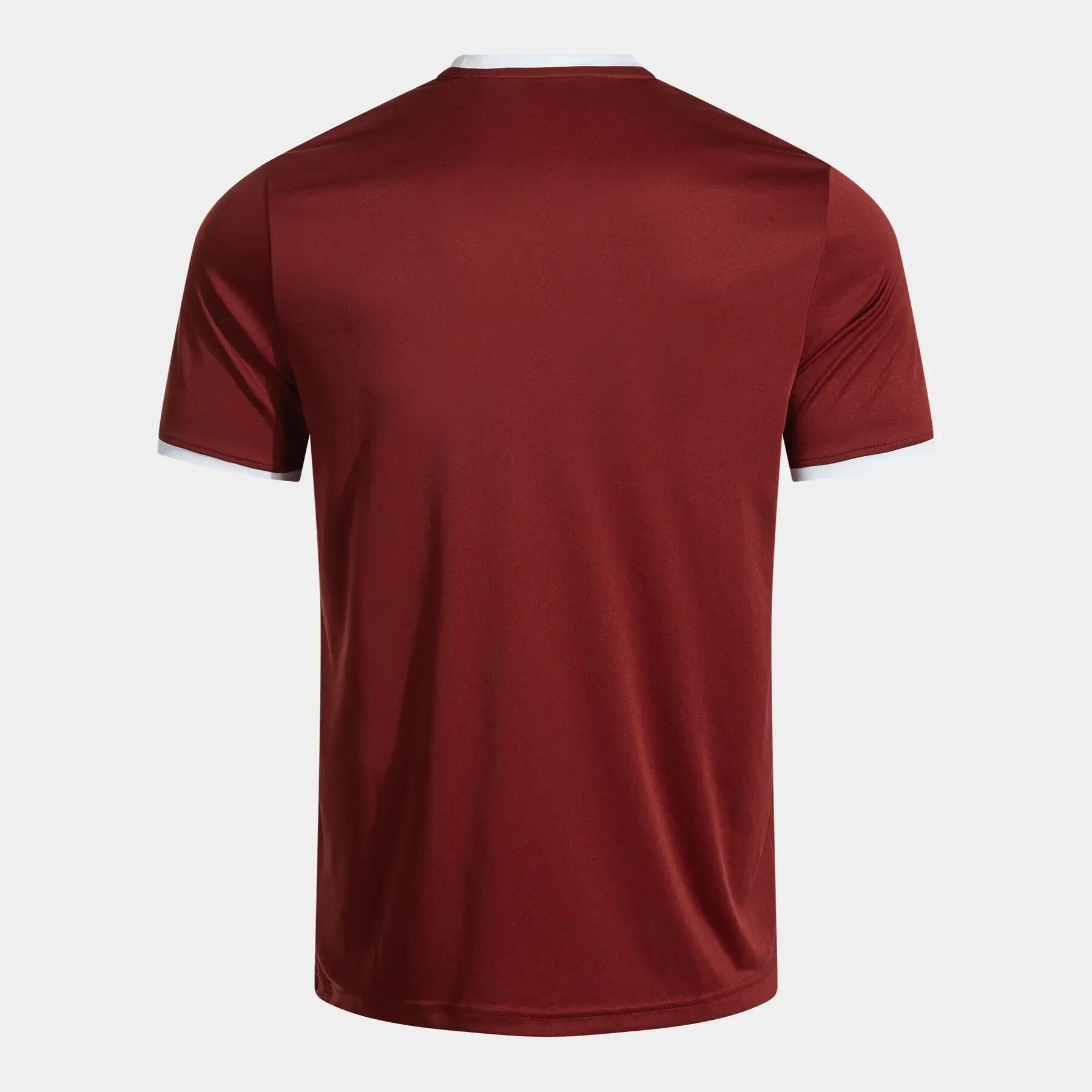 Camiseta M/C Hombre Joma Combi Premium 104494 Burdeos Blanco 672 Transpirable 4/5