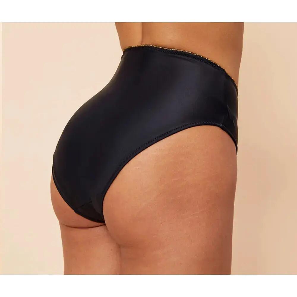 Bas de maillot Naïa menstruel Noir flux medium 2/5