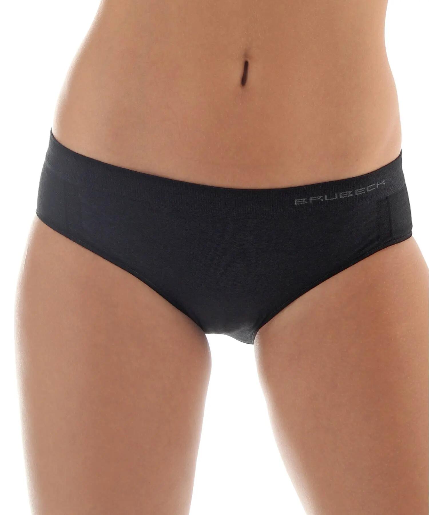 Biodrówki damskie z wełną merino Brubeck COMFORT WOOL 1/4