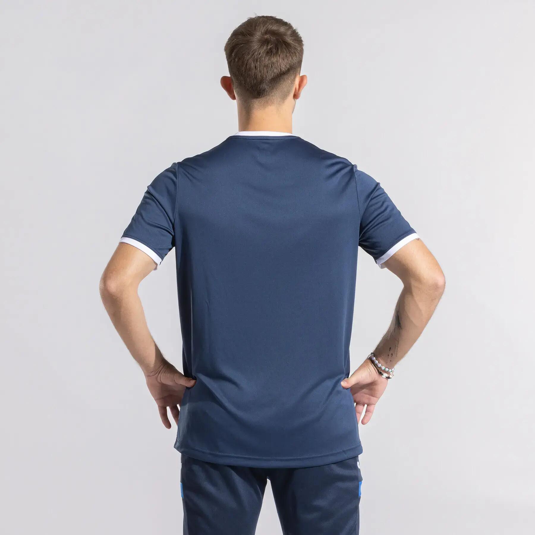 Camiseta M/C Hombre Joma Combi Premium 104494 Marino Blanco 332 Transpirable 4/6