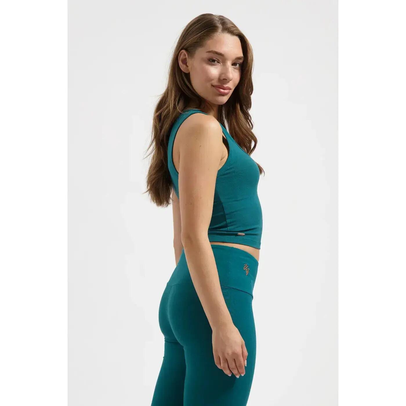 Seris Yoga en Pilates Sport Crop Tank - Seamoss 6/6