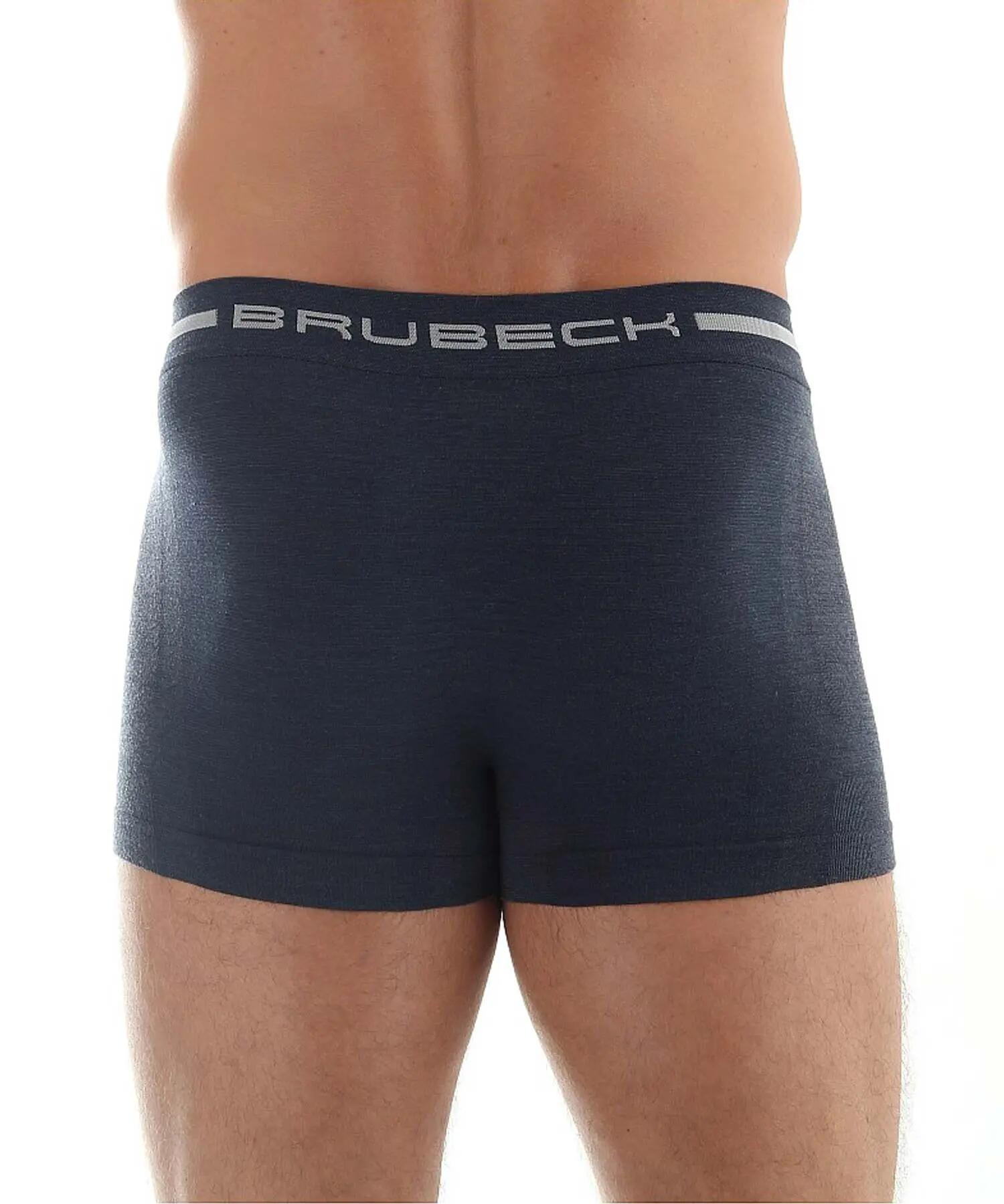 Bokserki męskie z wełną merino Brubeck COMFORT WOOL 2/4