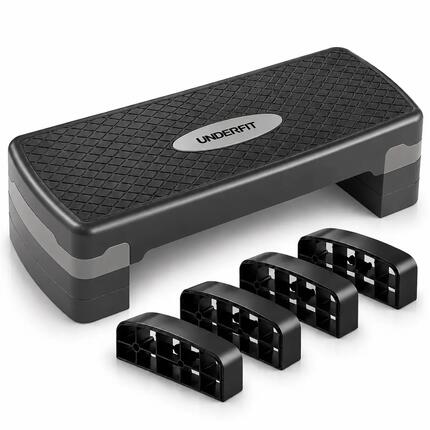 Step do ćwiczeń 3-stopniowy UNDERFIT PowerStep pomarańczowy