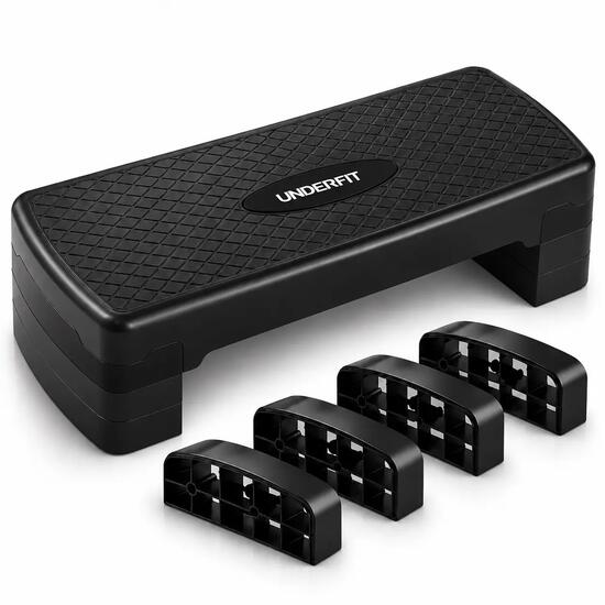 Step do ćwiczeń 3-stopniowy UNDERFIT PowerStep pomarańczowy