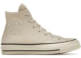 Scarpe - Casual - Unisex - Classiche, Canvas - Chuck 70 Stüssy - Fossil/egret 3/3