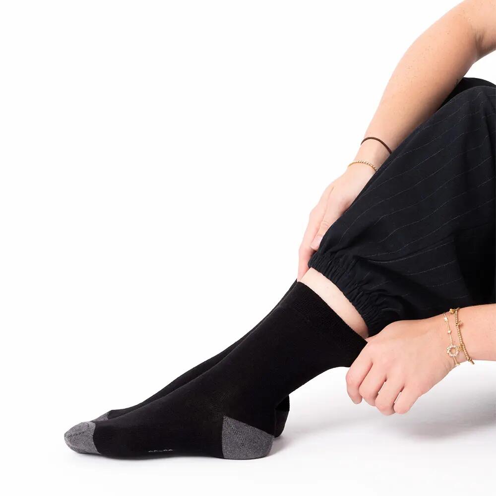 Damen Baumwollsocken 10er Pack (Modell: Gertrud) 6/15
