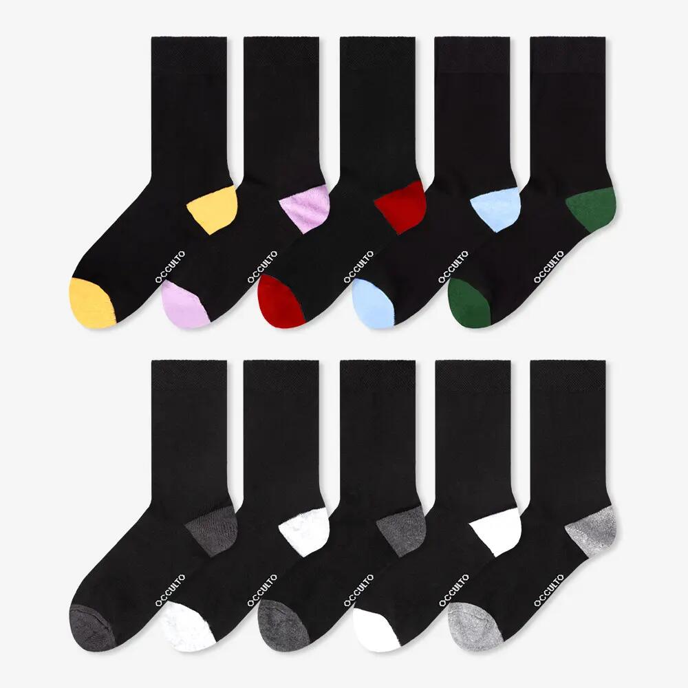 Damen Baumwollsocken 10er Pack (Modell: Gertrud) 5/15