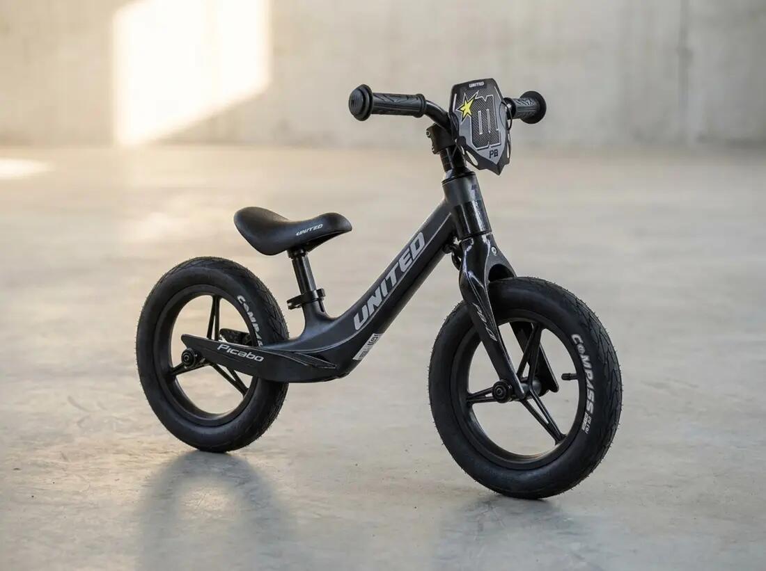 Roue BMX vélo magnésium KHE UNITED 12 pouces 2,9 kg 3/15