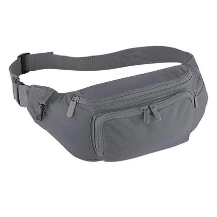 Gürteltasche, Unifarben Damen und Herren Graphit Einheitsgröße