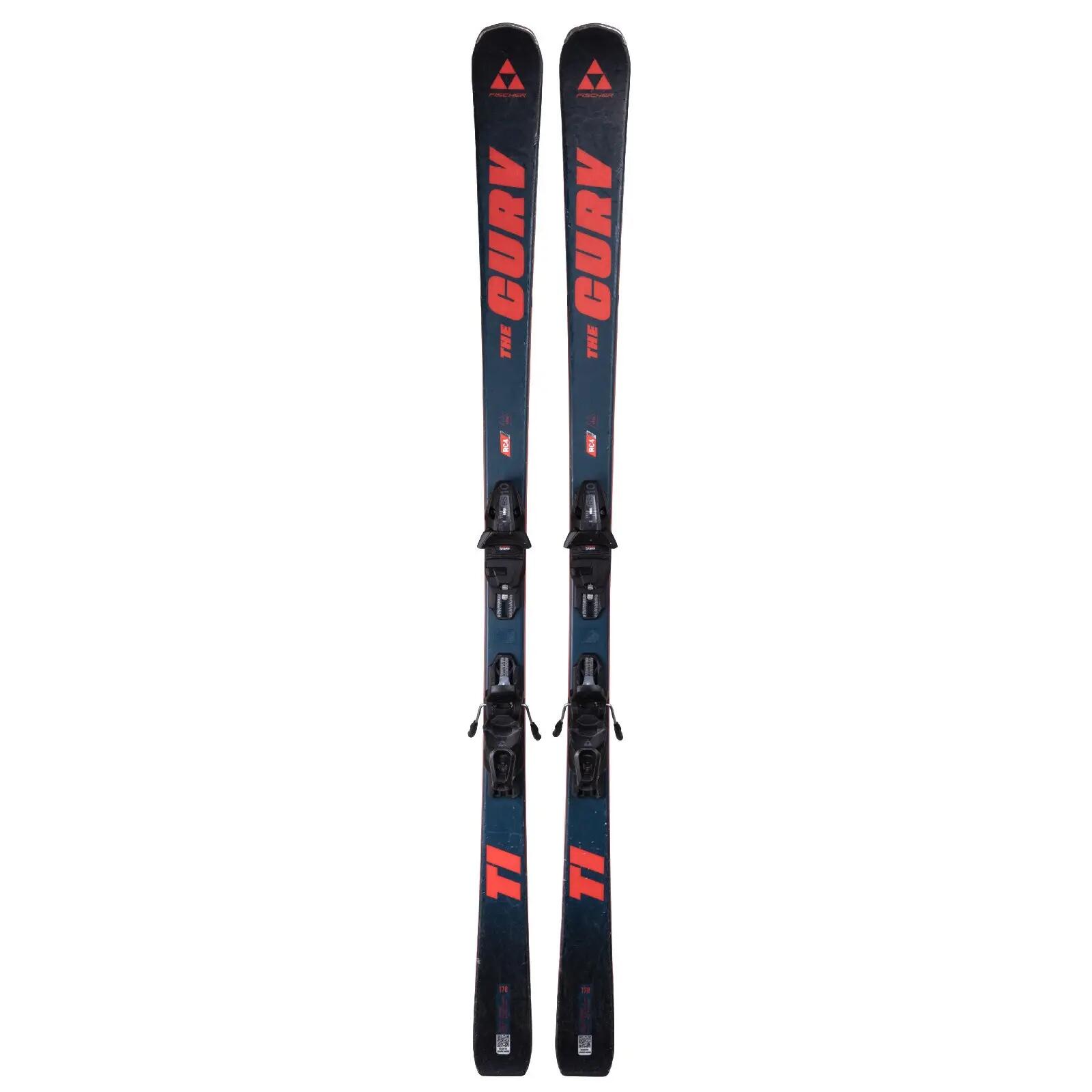 SECOND HAND - Sci Fischer Rc4 The Curv Ti + Attacchi 2/4