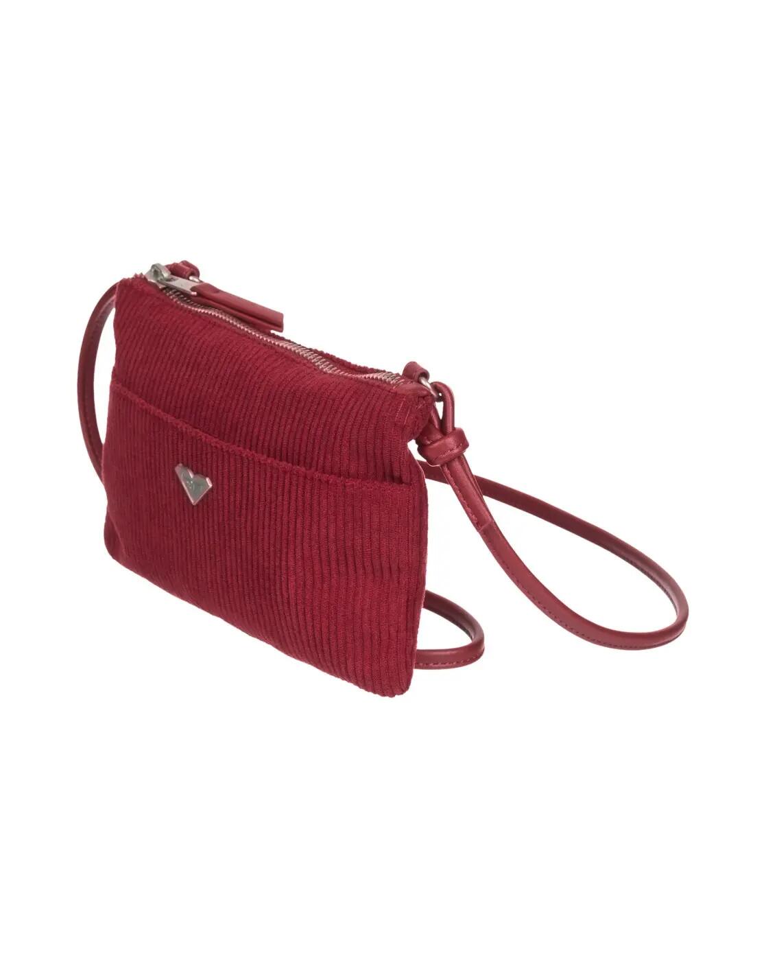 Bolsa pequeña de pana SHELL KISS Rojo Mujer 2/4