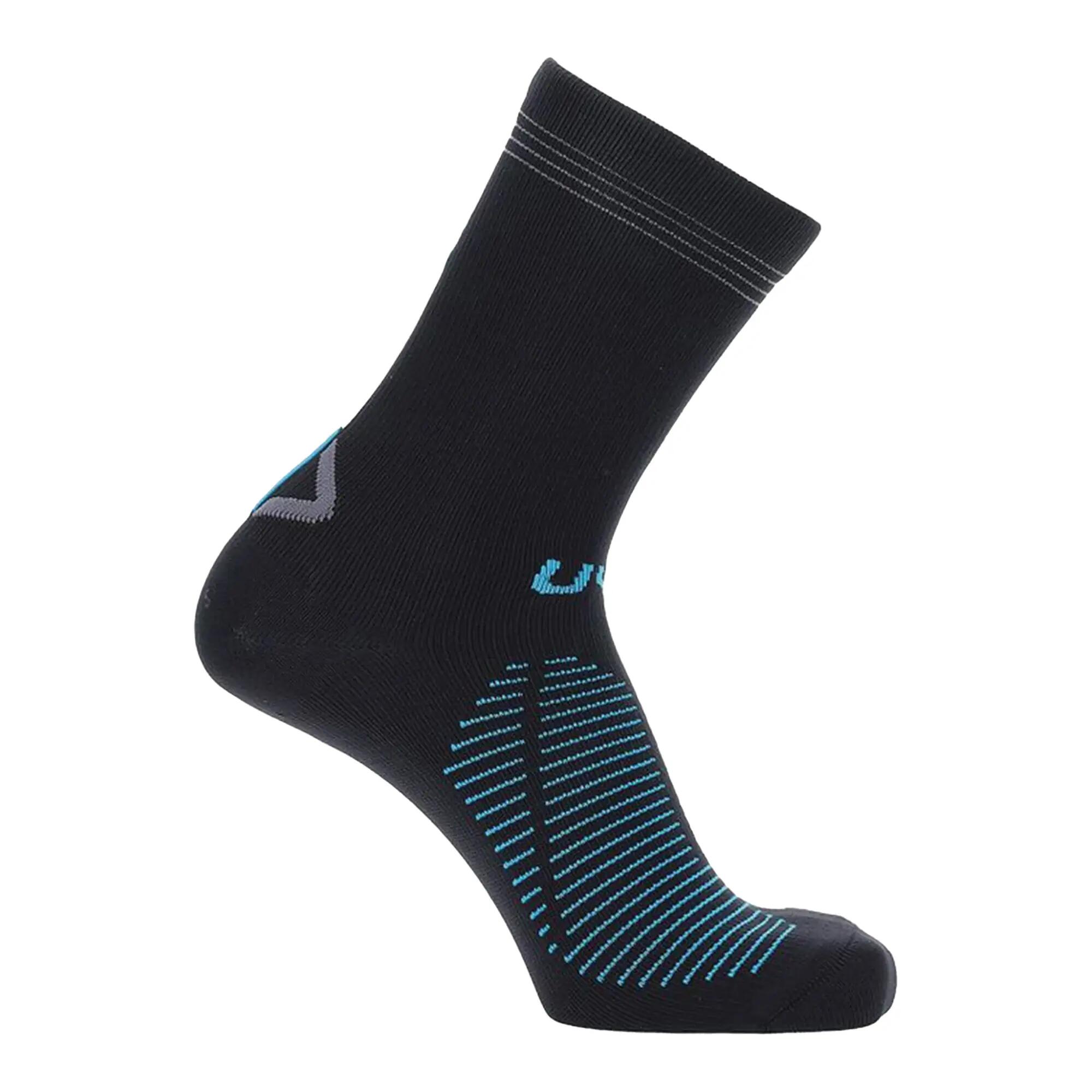 "Predict" Socken für HerrenDamen Unisex (2erPack) Damen und Herren Schwarz/Grün 3/3
