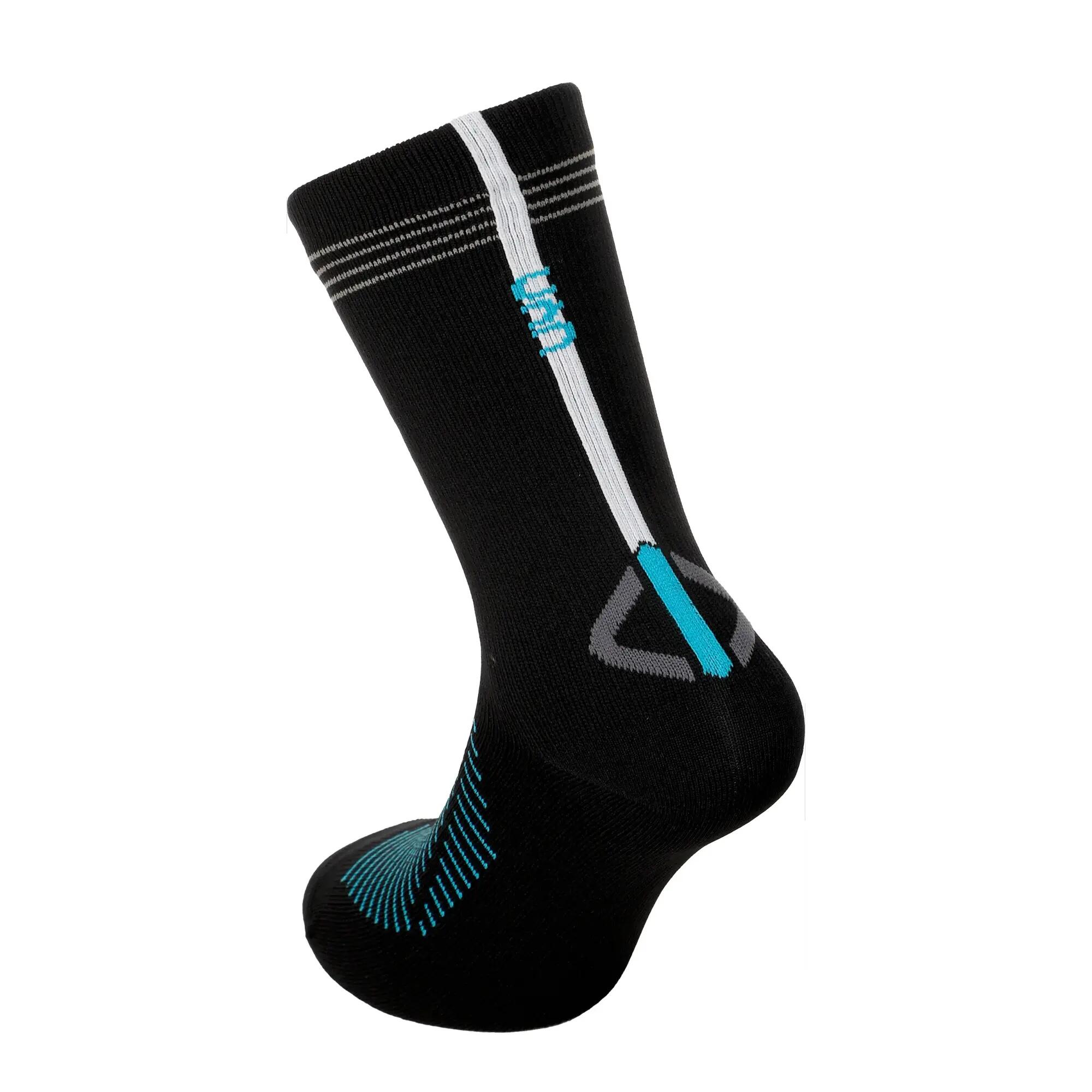 "Predict" Socken für HerrenDamen Unisex (2erPack) Damen und Herren Schwarz/Grün 2/3
