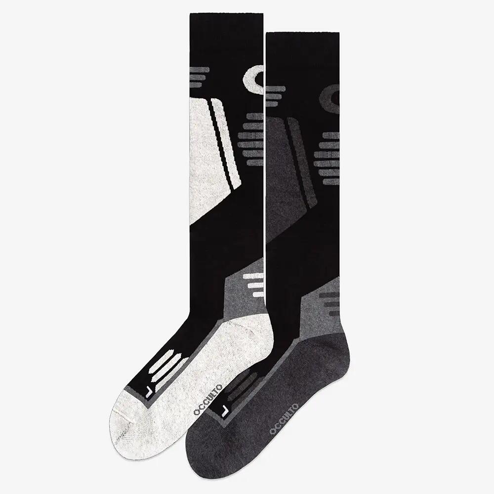 Herren & Damen Merino Skisocken 2er Pack (Modell: Toni) 2/6
