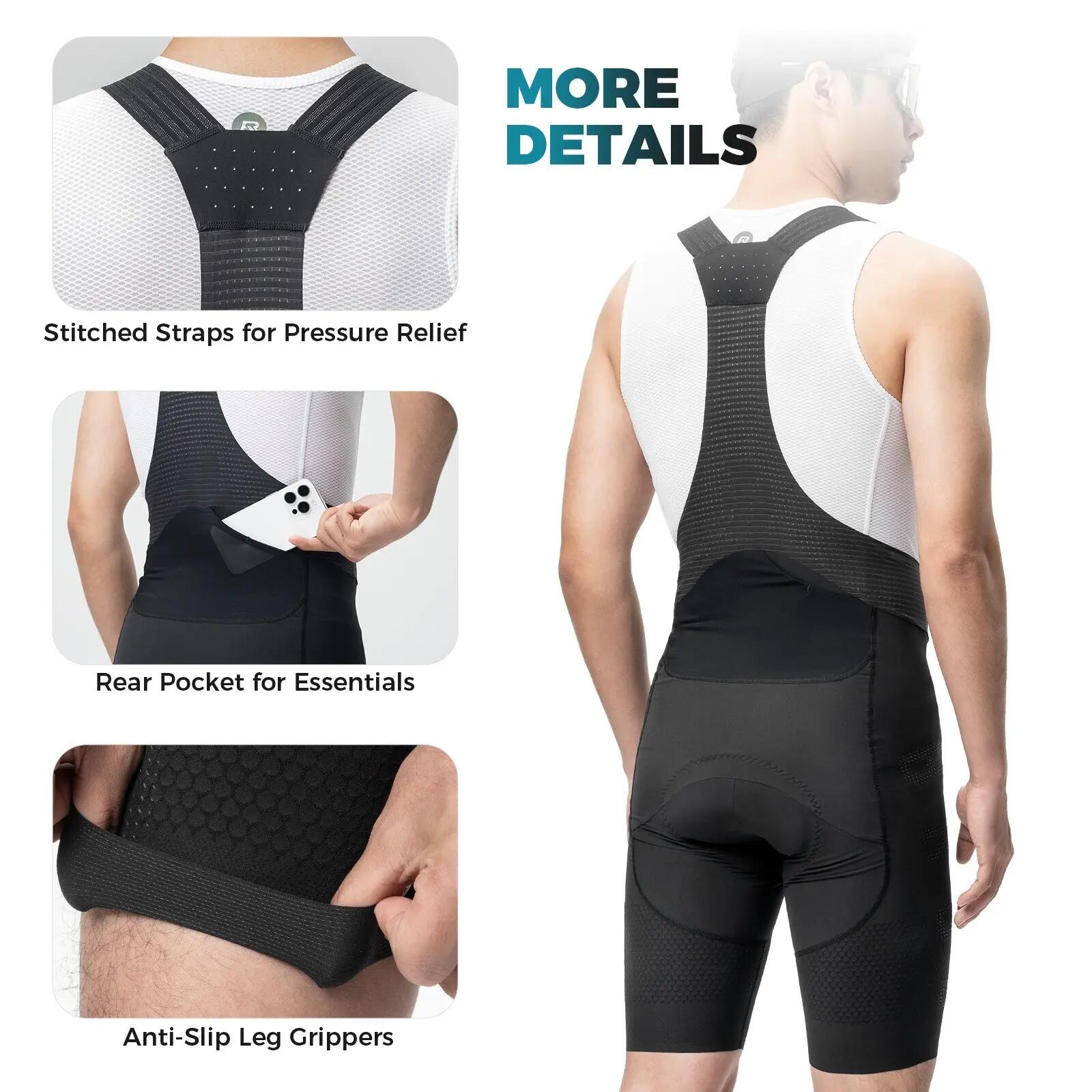 Cuissette de cyclisme pour homme avec rembourrage 4D 4/7