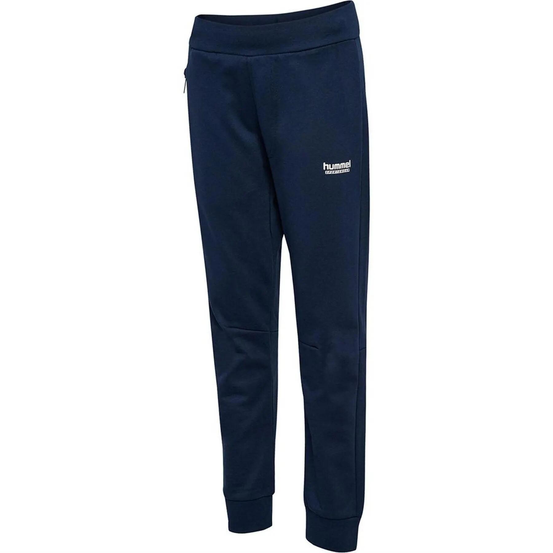 Pantalon De Jogging Enfant (Bleu Marine) 3/4