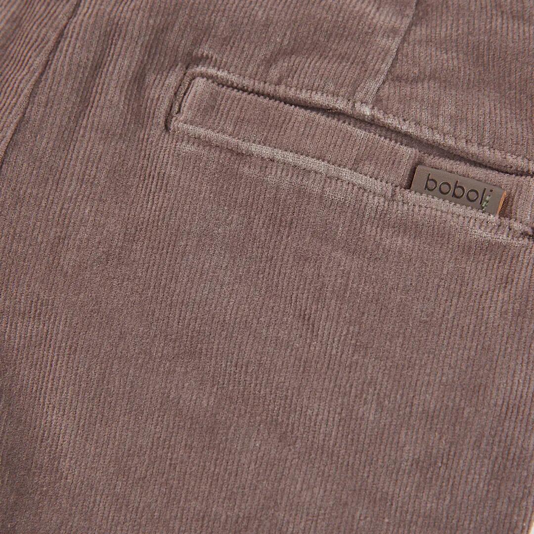 Pantalón micropana niño marrón 4/4